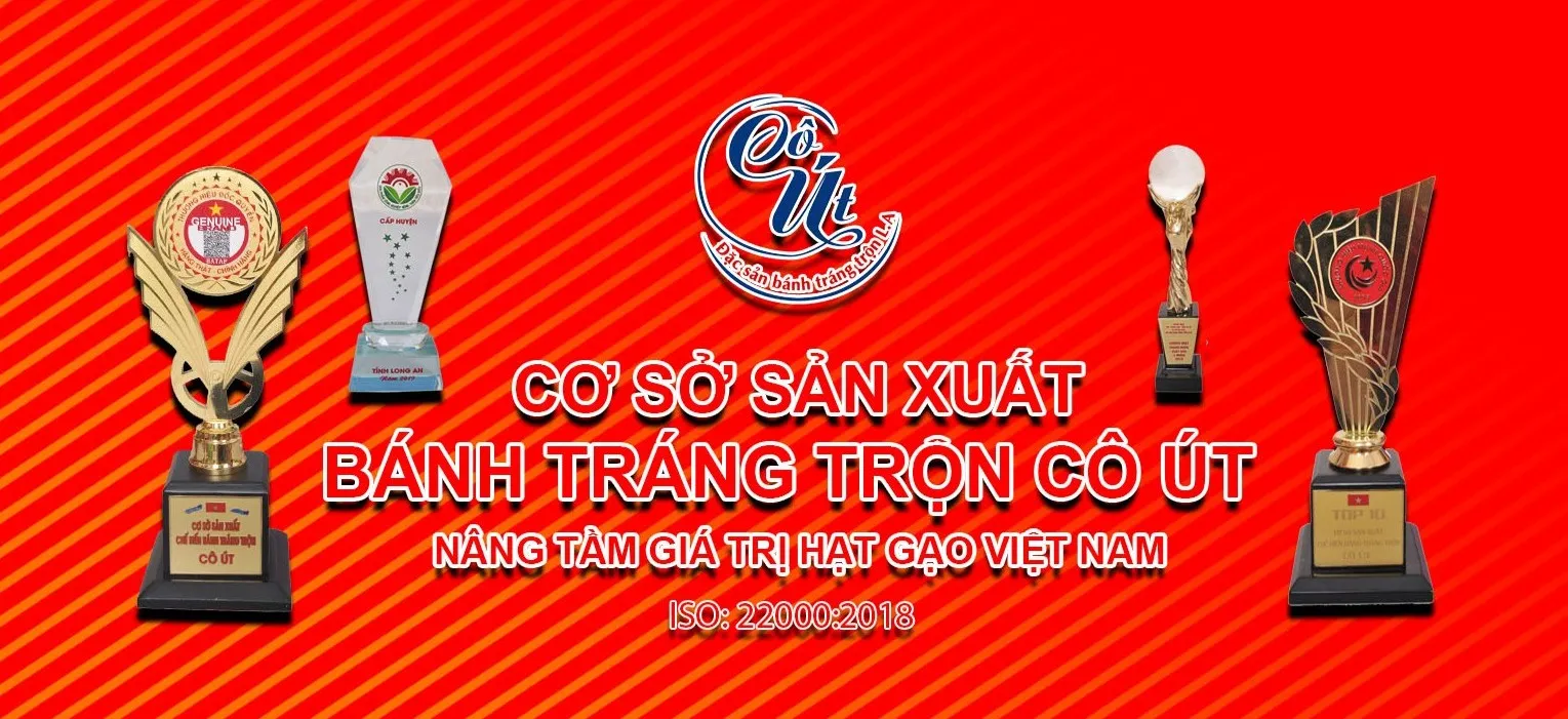 Cơ sở sản xuất bánh tráng trộn cô út