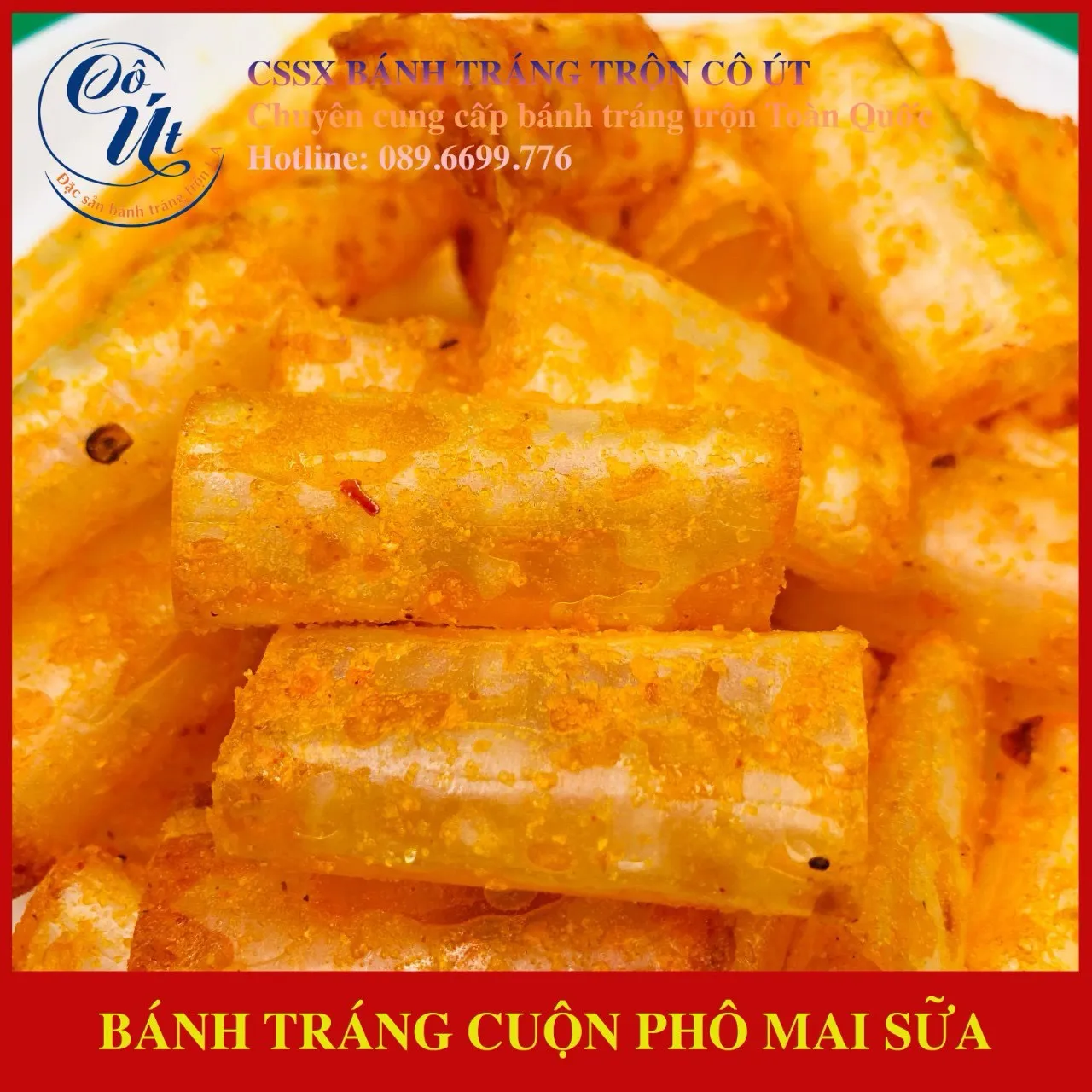 Bánh Tráng Cuốn Phô Ngoài Cô Út – Thơm Béo Ăn Là Ghiền