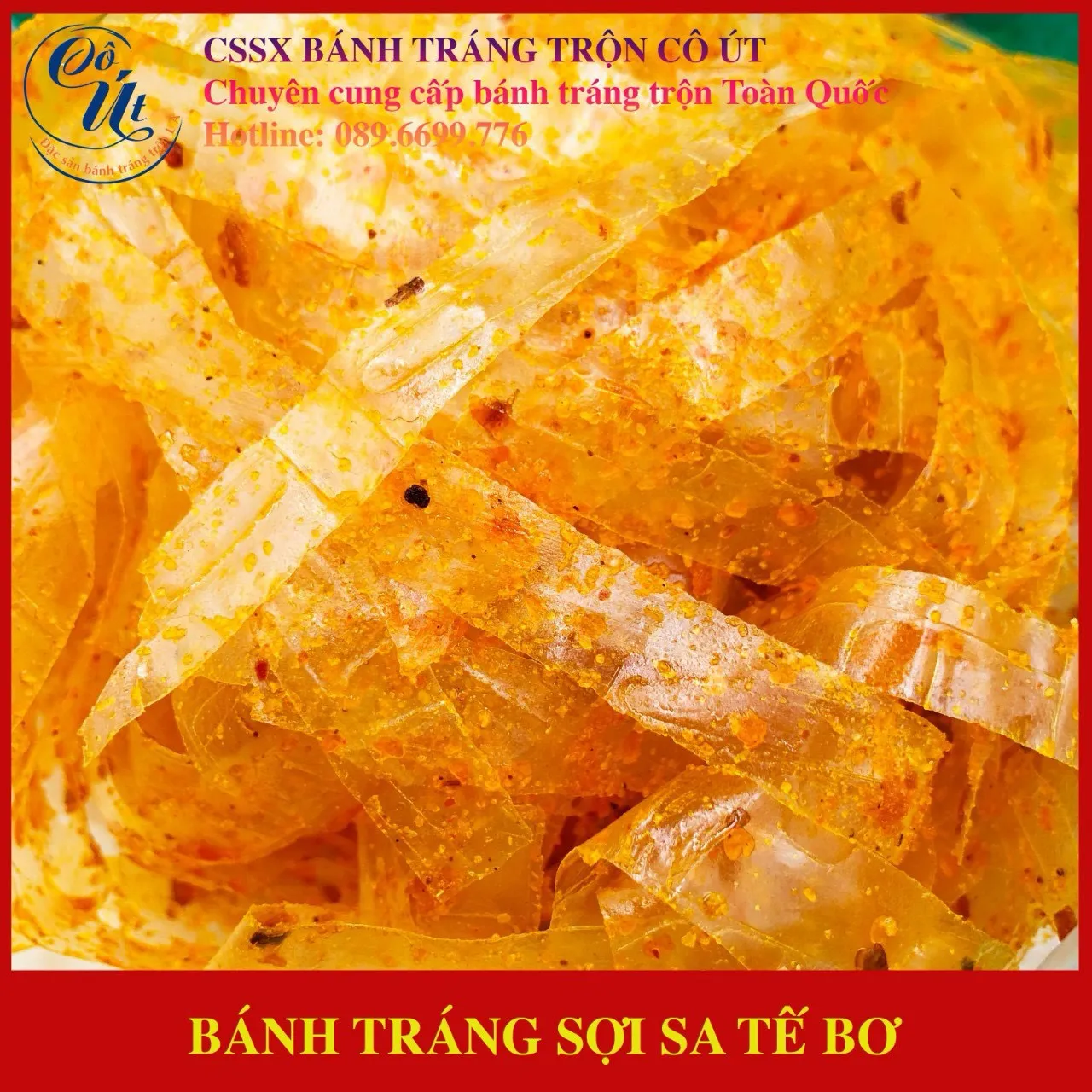 Bánh Tráng Trộn Sa Tế Cô Út – Cay Nồng, Đậm Vị Gia Truyền
