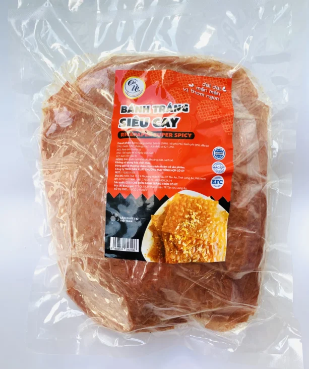 Bánh Tráng Trộn Vuông Muối Siêu Cay