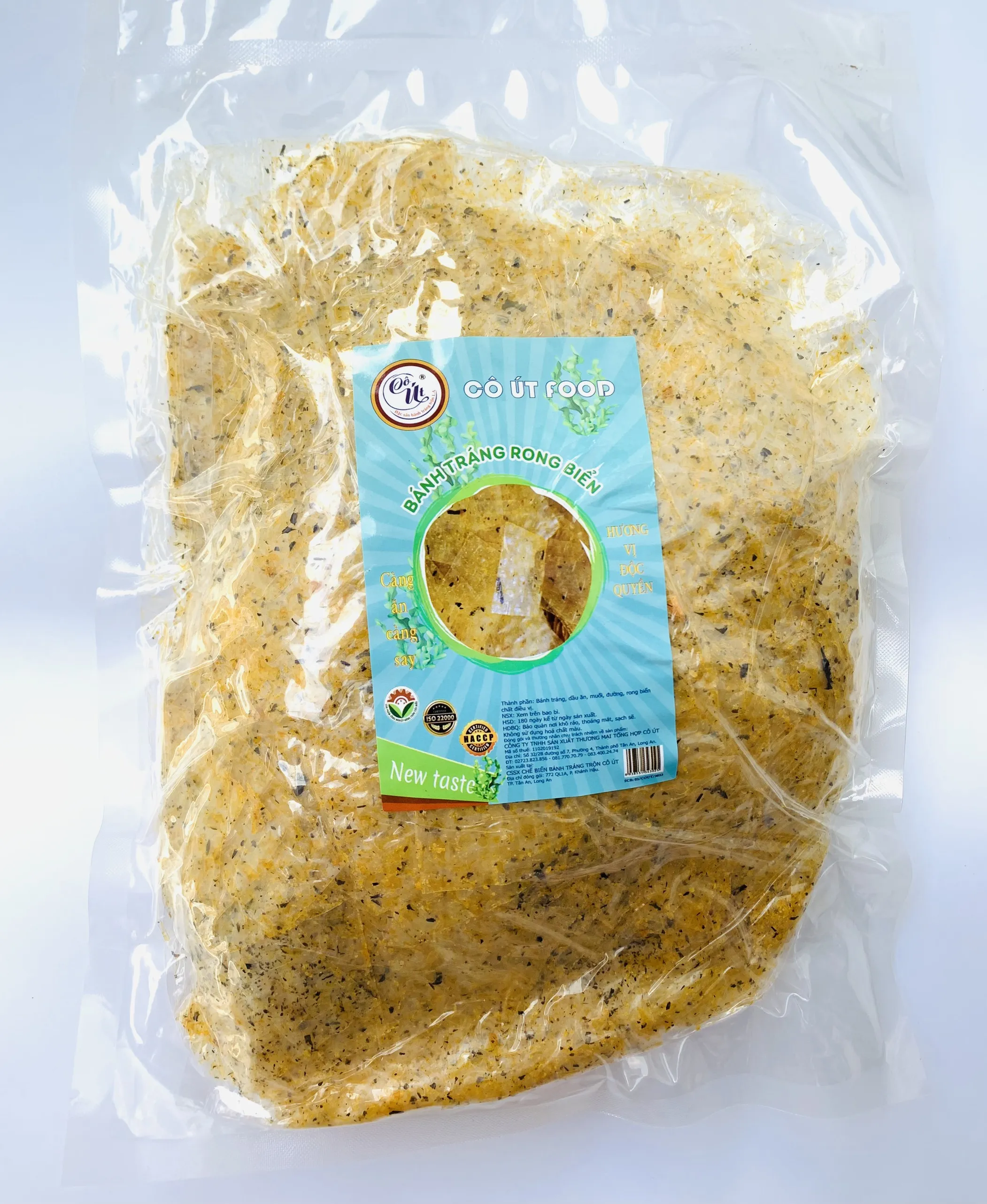 Bánh Tráng Trộn Vuông Rong Biển